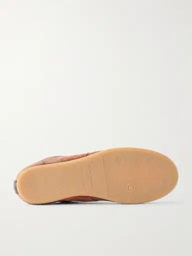 Maison Margiela Replica Suede-Trimmed Leather Sneakers - Men | Thumbnail 3