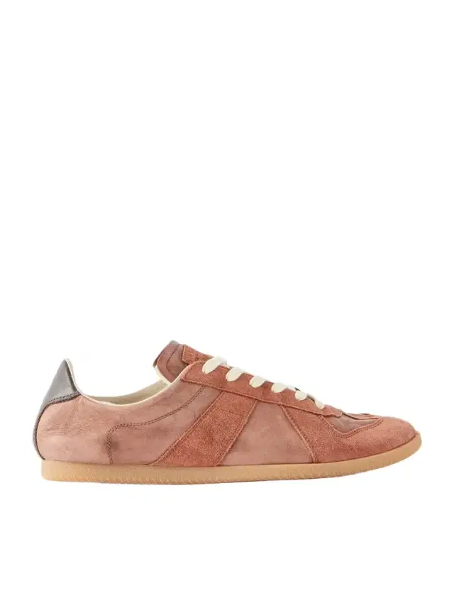 Maison Margiela Replica Suede-Trimmed Leather Sneakers - Men