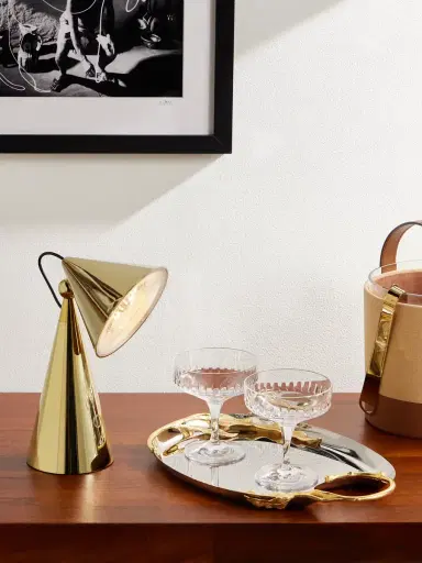 Tom Dixon Pose Portable Gold-Tone Lamp - Men | Thumbnail 2 Tom Dixon Pose Portable Gold-Tone Lamp - Men | Thumbnail 2