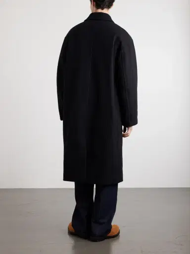 Dries Van Noten Oversized Wool-Blend Coat - Men | Thumbnail 4