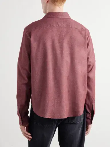 Second/Layer Brushed Cotton Shirt - Men | Thumbnail 4 Second/Layer Brushed Cotton Shirt - Men | Thumbnail 4