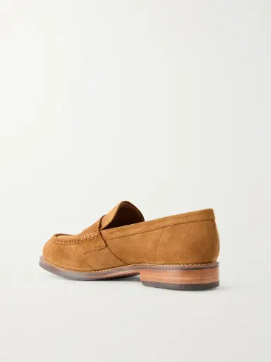 Grenson Nate Suede Penny Loafers - Men | Thumbnail 4 Grenson Nate Suede Penny Loafers - Men | Thumbnail 4