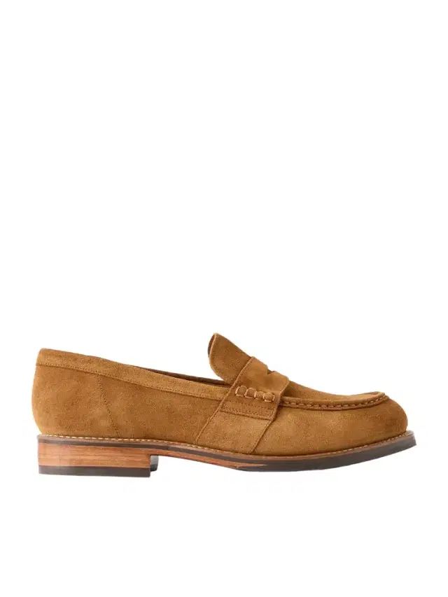 Grenson Nate Suede Penny Loafers - Men