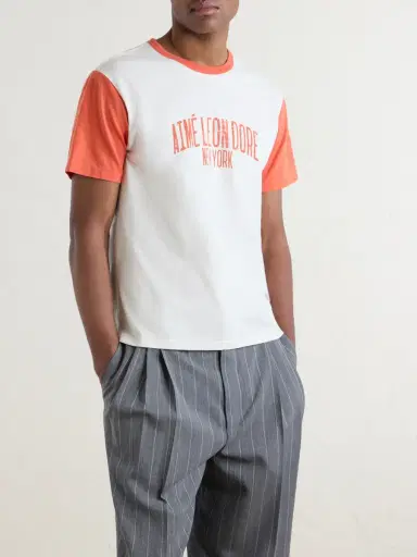 Aimé Leon Dore Logo-Print Cotton-Jersey T-Shirt - Men | Thumbnail 3 Aimé Leon Dore Logo-Print Cotton-Jersey T-Shirt - Men | Thumbnail 3