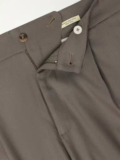 De Bonne Facture One Pleat Straight-Leg Pleated Virgin Wool Trousers - Men | Thumbnail 6 De Bonne Facture One Pleat Straight-Leg Pleated Virgin Wool Trousers - Men | Thumbnail 6