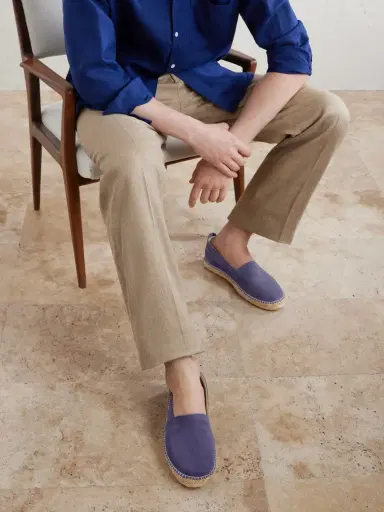 Anderson & Sheppard Suede Espadrilles - Men | Thumbnail 2 Anderson & Sheppard Suede Espadrilles - Men | Thumbnail 2