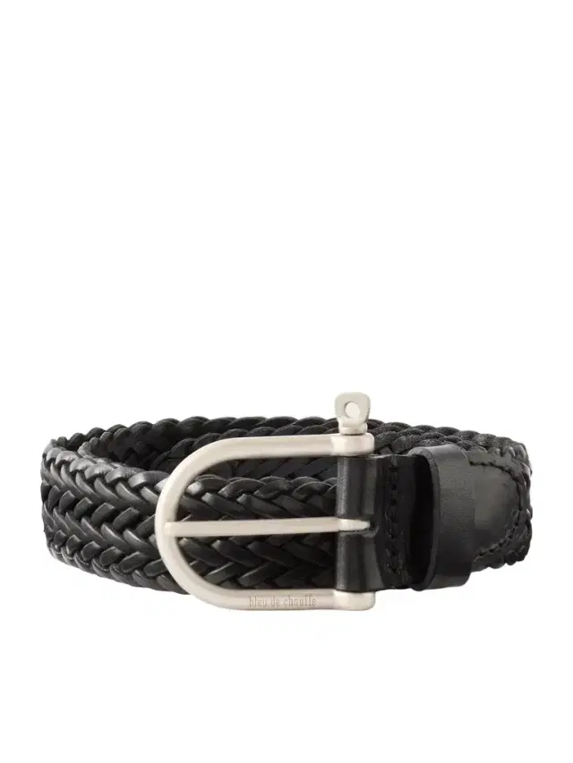 Bleu de Chauffe 3.5cm Manille Leather Belt - Men