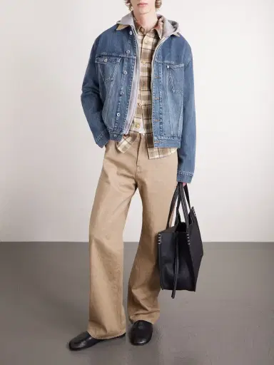 JW Anderson Corduroy-Trimmed Denim Jacket - Men | Thumbnail 2 JW Anderson Corduroy-Trimmed Denim Jacket - Men | Thumbnail 2