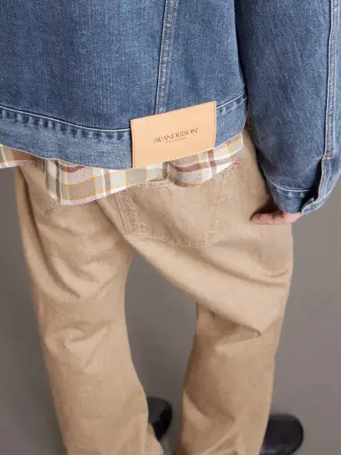 JW Anderson Corduroy-Trimmed Denim Jacket - Men | Thumbnail 6 JW Anderson Corduroy-Trimmed Denim Jacket - Men | Thumbnail 6