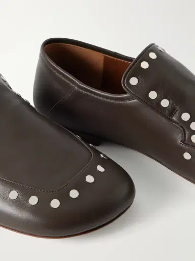 Wales Bonner Dakar Embellished Leather Loafers - Men | Thumbnail 5