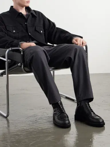 Common Projects Leather Lace-Up Boots - Men | Thumbnail 2