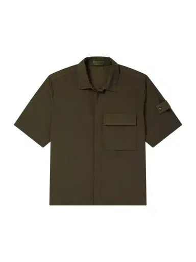 Stone Island STONE ISLAND GHOST Brushed Nylon Shirt - Men | Thumbnail 1 Stone Island STONE ISLAND GHOST Brushed Nylon Shirt - Men | Thumbnail 1