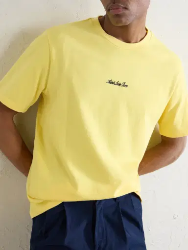 Aimé Leon Dore Logo-Embroidered Cotton-Jersey T-Shirt - Men | Thumbnail 5 Aimé Leon Dore Logo-Embroidered Cotton-Jersey T-Shirt - Men | Thumbnail 5