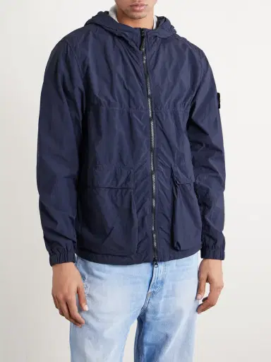 Stone Island Hooded Brushed Recycled-Nylon Parka - Men | Thumbnail 3 Stone Island Hooded Brushed Recycled-Nylon Parka - Men | Thumbnail 3