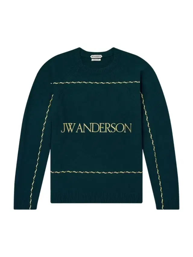 JW Anderson Logo-Embroidered Wool Sweater - Men
