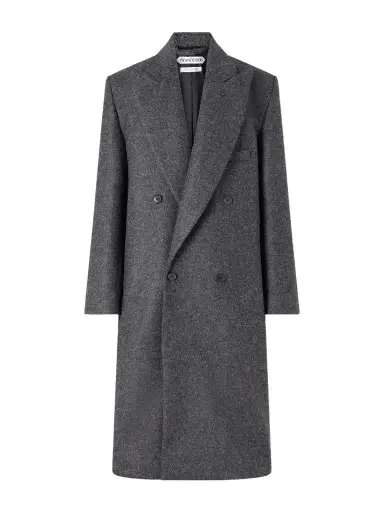 JW Anderson Double-Breasted Brushed Wool Coat - Men | Thumbnail 1 JW Anderson Double-Breasted Brushed Wool Coat - Men | Thumbnail 1