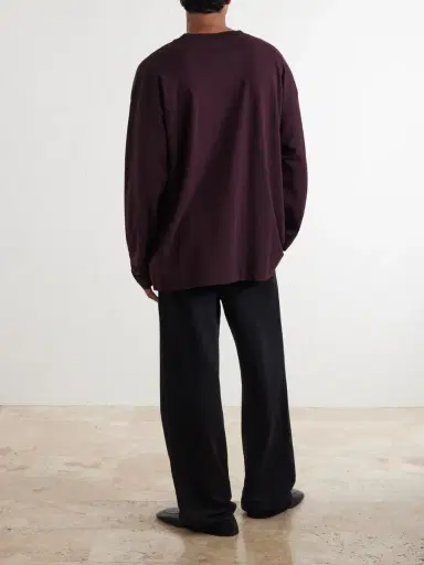 Dries Van Noten Hegland Cotton-Jersey T-Shirt - Men | Thumbnail 4