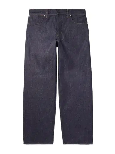 Stone Island Denim Research Straight-Leg Logo-Appliquéd Organic Jeans - Men | Thumbnail 1 Stone Island Denim Research Straight-Leg Logo-Appliquéd Organic Jeans - Men | Thumbnail 1