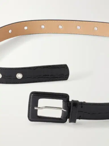 mfpen Drivers 3cm Croc-Effect Leather Belt - Men | Thumbnail 3 mfpen Drivers 3cm Croc-Effect Leather Belt - Men | Thumbnail 3
