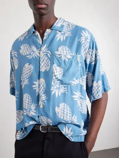 Remi Relief Printed Woven Shirt - Men | Thumbnail 5 Remi Relief Printed Woven Shirt - Men | Thumbnail 5