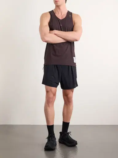 Satisfy Embellished Logo-Appliquéd Space-O™ Mesh Tank Top - Men | Thumbnail 2 Satisfy Embellished Logo-Appliquéd Space-O™ Mesh Tank Top - Men | Thumbnail 2