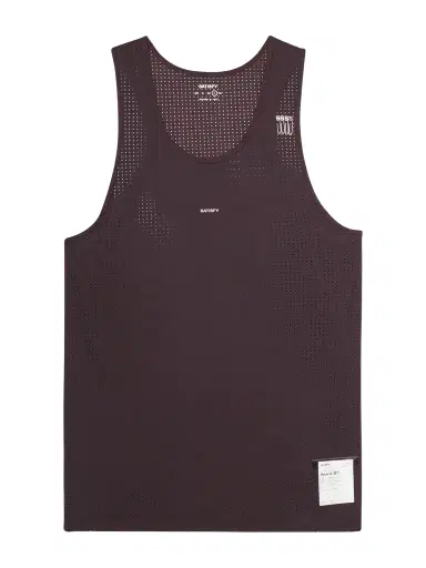 Satisfy Embellished Logo-Appliquéd Space-O™ Mesh Tank Top - Men | Thumbnail 1 Satisfy Embellished Logo-Appliquéd Space-O™ Mesh Tank Top - Men | Thumbnail 1