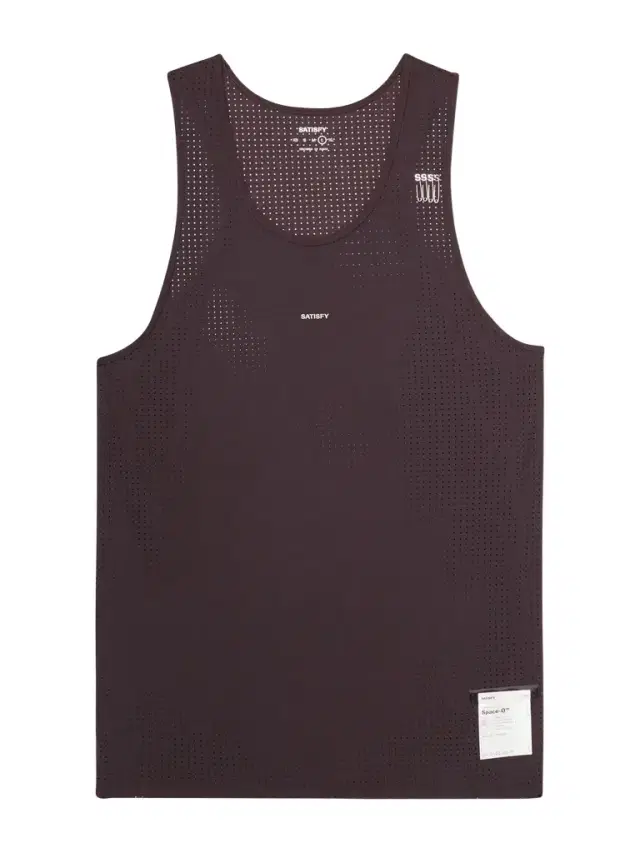 Satisfy Embellished Logo-Appliquéd Space-O™ Mesh Tank Top - Men