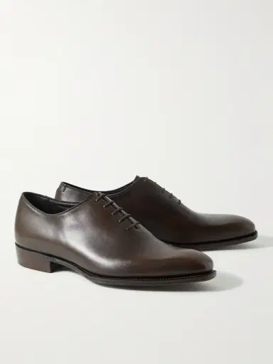 George Cleverley Merlin Whole-Cut Leather Oxford Shoes - Men | Thumbnail 4 George Cleverley Merlin Whole-Cut Leather Oxford Shoes - Men | Thumbnail 4