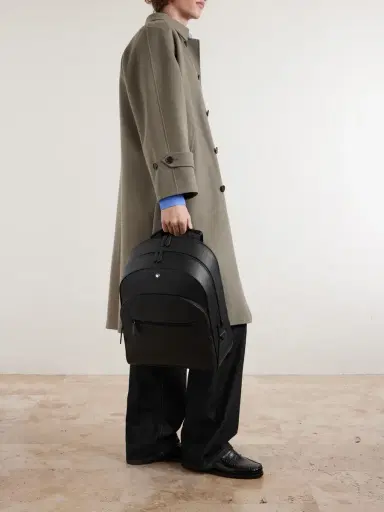 Montblanc Sartorial Large Cross-Grain Leather Backpack - Men | Thumbnail 2 Montblanc Sartorial Large Cross-Grain Leather Backpack - Men | Thumbnail 2