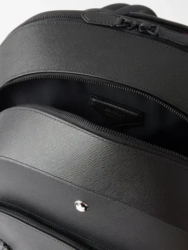 Montblanc Sartorial Large Cross-Grain Leather Backpack - Men | Thumbnail 6 Montblanc Sartorial Large Cross-Grain Leather Backpack - Men | Thumbnail 6