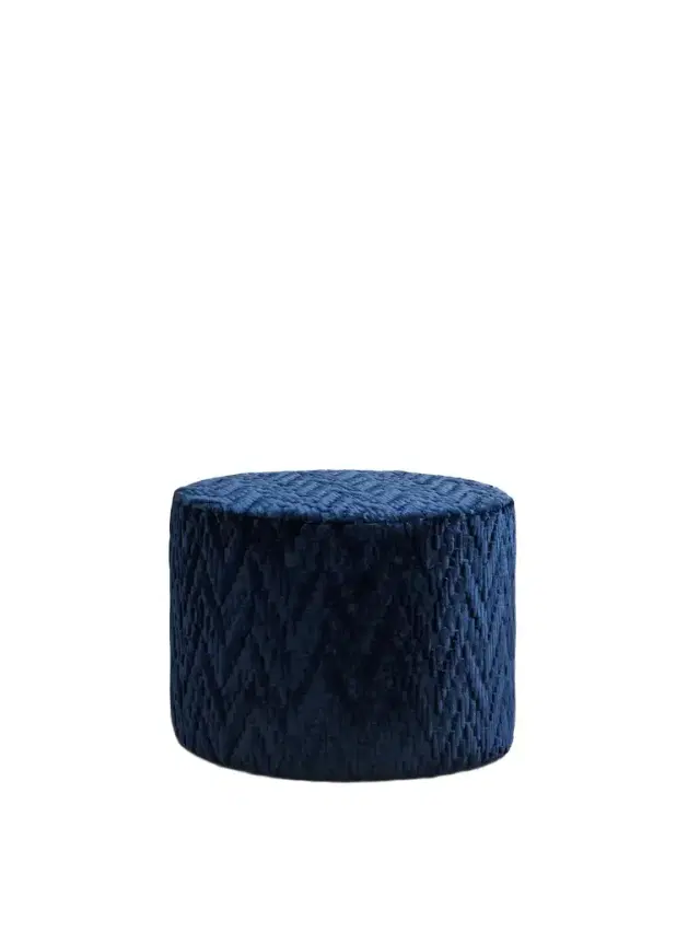 Missoni Home Fossile Plush-Jacquard Pouf - Men
