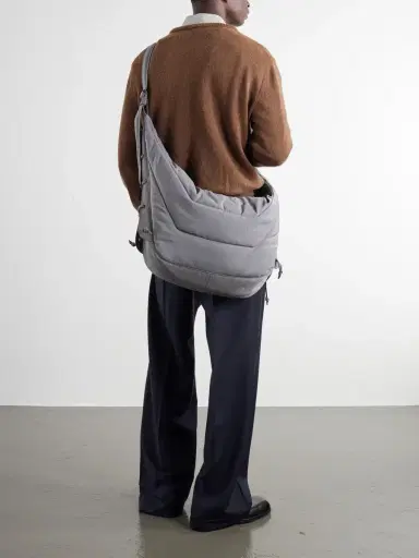 Lemaire Soft Game Large Quilted Nylon-Canvas Messenger Bag - Men | Thumbnail 2 Lemaire Soft Game Large Quilted Nylon-Canvas Messenger Bag - Men | Thumbnail 2