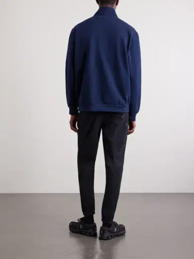 lululemon Steady State Cotton-Blend Jersey Half-Zip Sweatshirt - Men | Thumbnail 4 lululemon Steady State Cotton-Blend Jersey Half-Zip Sweatshirt - Men | Thumbnail 4