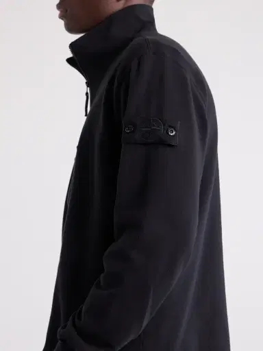 Stone Island STONE ISLAND GHOST Cotton-Blend Fleece Zip-Up Sweater - Men | Thumbnail 5 Stone Island STONE ISLAND GHOST Cotton-Blend Fleece Zip-Up Sweater - Men | Thumbnail 5