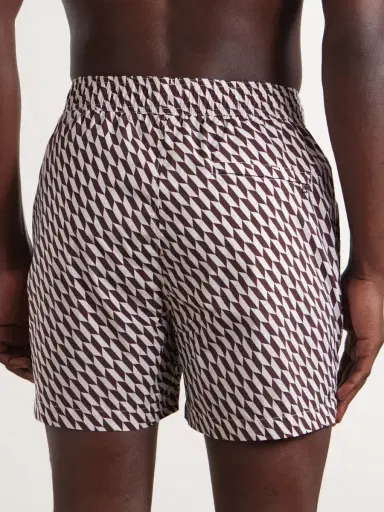 Onia Charles Straight-Leg Mid-Length Printed Swim Shorts - Men | Thumbnail 3