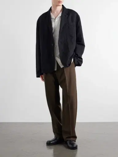 Studio Nicholson Cotton and Linen-Blend Twill Blazer - Men | Thumbnail 2