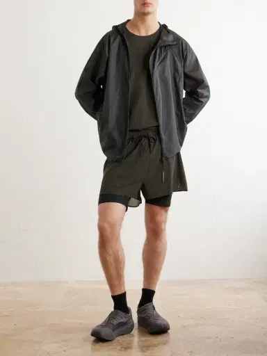 ON Post Archive Faction Zero Logo-Print Shell Jacket - Men | Thumbnail 2 ON Post Archive Faction Zero Logo-Print Shell Jacket - Men | Thumbnail 2