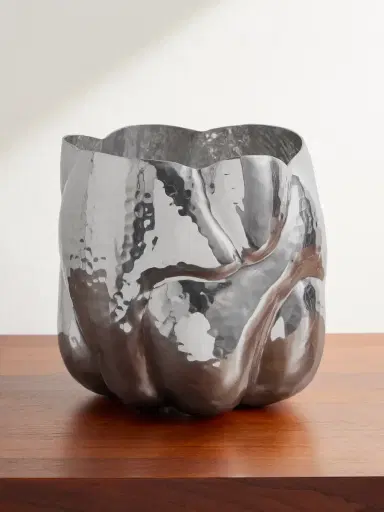Tom Dixon Cloud Short Stainless Steel Vase - Men | Thumbnail 1