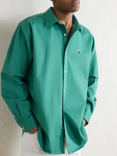 Aimé Leon Dore Logo-Embroidered Cotton Shirt - Men | Thumbnail 5 Aimé Leon Dore Logo-Embroidered Cotton Shirt - Men | Thumbnail 5