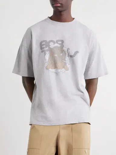 Remi Relief Bob Printed Cotton-Jersey T-Shirt - Men | Thumbnail 3 Remi Relief Bob Printed Cotton-Jersey T-Shirt - Men | Thumbnail 3