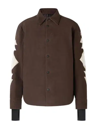 Moncler Grenoble Valley Patchwork Cotton-Moleskin, Corduroy and Gabardine Shirt Jacket - Men | Thumbnail 1 Moncler Grenoble Valley Patchwork Cotton-Moleskin, Corduroy and Gabardine Shirt Jacket - Men | Thumbnail 1