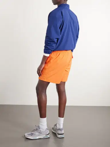 Aimé Leon Dore Straight-Leg Logo-Embroidered Shell Drawstring Shorts - Men | Thumbnail 4 Aimé Leon Dore Straight-Leg Logo-Embroidered Shell Drawstring Shorts - Men | Thumbnail 4