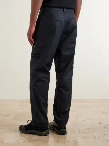Stone Island STONE ISLAND GHOST Straight-Leg Logo-Appliquéd Cotton-Canvas Cargo Trousers - Men | Thumbnail 4 Stone Island STONE ISLAND GHOST Straight-Leg Logo-Appliquéd Cotton-Canvas Cargo Trousers - Men | Thumbnail 4