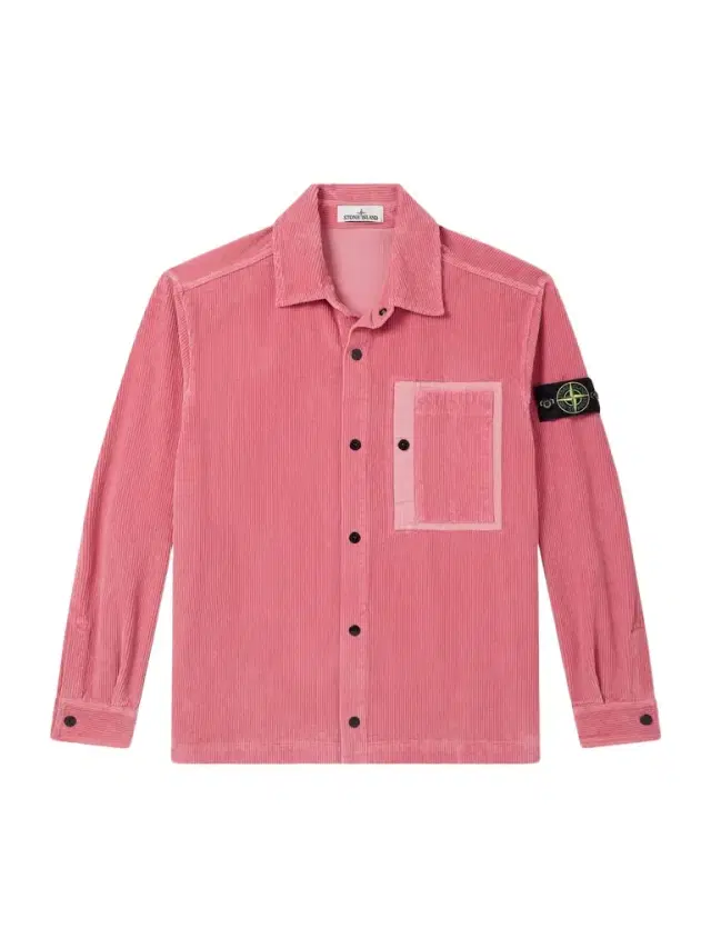 Stone Island Organic Cotton-Corduroy Overshirt - Men