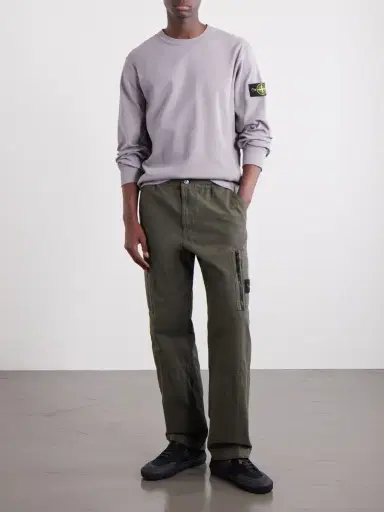Stone Island Cotton-Jersey Sweatshirt - Men | Thumbnail 2 Stone Island Cotton-Jersey Sweatshirt - Men | Thumbnail 2