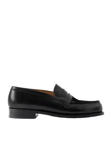 J.M. Weston 180 Moccasin Leather Penny Loafers - Men | Thumbnail 1 J.M. Weston 180 Moccasin Leather Penny Loafers - Men | Thumbnail 1