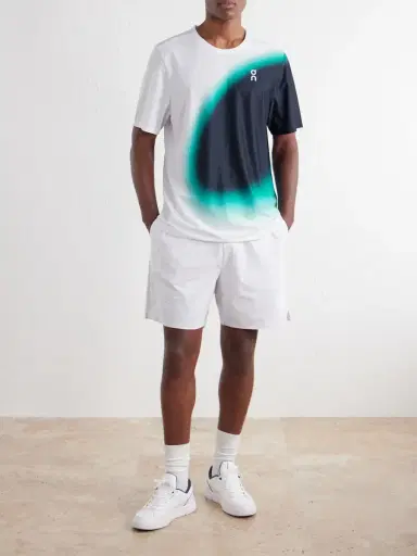 ON Court-T Swing Printed DRYTEC™ Shell Tennis Shirt - Men | Thumbnail 2 ON Court-T Swing Printed DRYTEC™ Shell Tennis Shirt - Men | Thumbnail 2