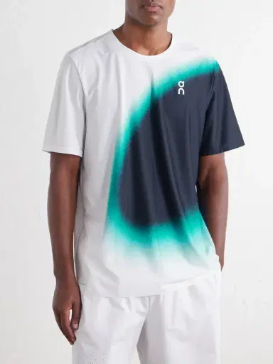 ON Court-T Swing Printed DRYTEC™ Shell Tennis Shirt - Men | Thumbnail 3 ON Court-T Swing Printed DRYTEC™ Shell Tennis Shirt - Men | Thumbnail 3