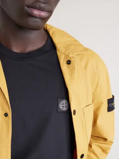 Stone Island Logo-Appliquéd Garment-Dyed Cotton-Jersey T-Shirt - Men | Thumbnail 5 Stone Island Logo-Appliquéd Garment-Dyed Cotton-Jersey T-Shirt - Men | Thumbnail 5