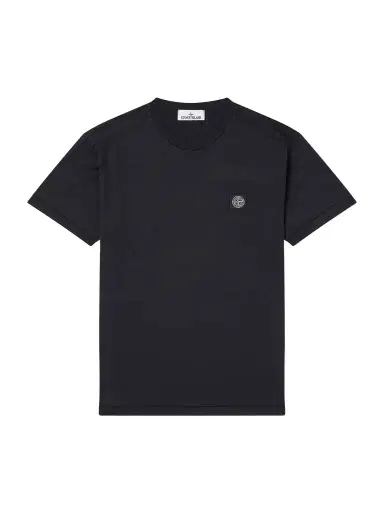 Stone Island Logo-Appliquéd Garment-Dyed Cotton-Jersey T-Shirt - Men | Thumbnail 1 Stone Island Logo-Appliquéd Garment-Dyed Cotton-Jersey T-Shirt - Men | Thumbnail 1